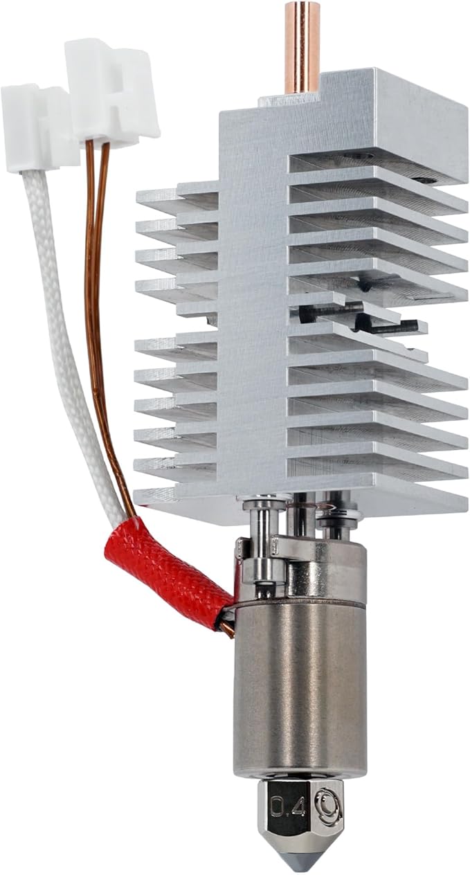 Microswiss FlowTech Hotend Upgrade for Creality K2 Plus - Leakproof Nozzle - Cold Nozzle Change - High Flow CHT - All Metal Design - Made in USA