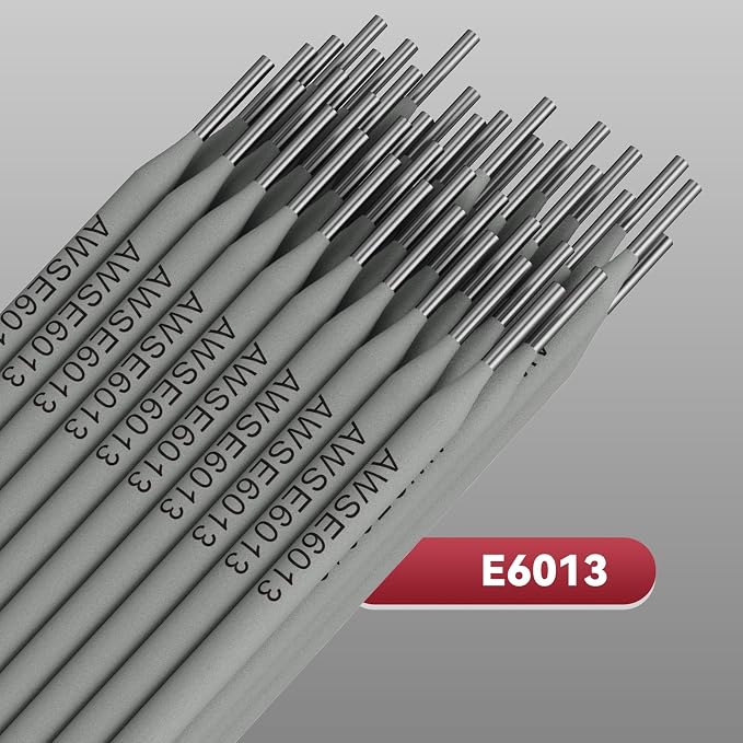 ARCCAPTAIN E6013 Welding Rod 1/8" 2LB Carbon Steel Welding Sticks Electrodes, Welding Rods ARC Welding Equipment