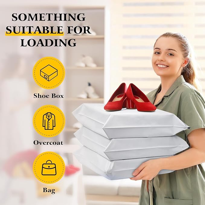 Metronic Poly Mailers 17.7x22 500Pack, Large Shipping Bags for Clothes Bulk,Strong Self Adhesive Shipping Envelopes for Small Business,Waterproof Mailing Envelopes Bulk for Packaging White