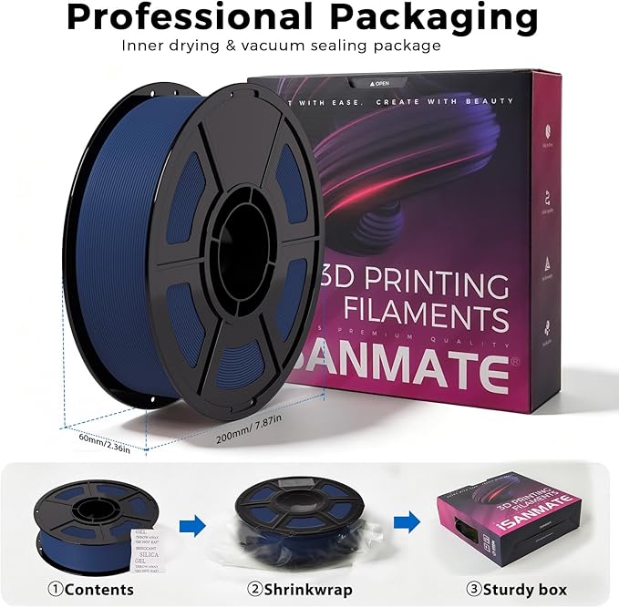 iSANMATE 12KG Matte PLA Filament Bundle 1.75MM,PLA Bundle,Multicolor Bulk for Most 3D Printer,Black White Grey Beige Skin Navy Blue Army Green Brown Chocolate Latte Brown Orange Red Burgundy Red