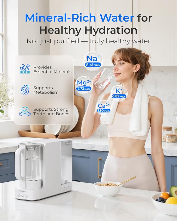 Waterdrop C2RFL Filter, Replacement for Waterdrop C2SL Reverse Osmosis Water Filter Countertop, 12-month Lifetime