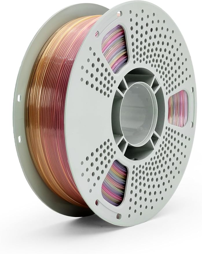 PETG 3D Printer Filament,1.75 mm 1KG (2.2lbs) ±0.12 mm High Precision, Dimensional Accuracy,High Toughness & Heat Resistance, Widely Compatible with FDM Printers