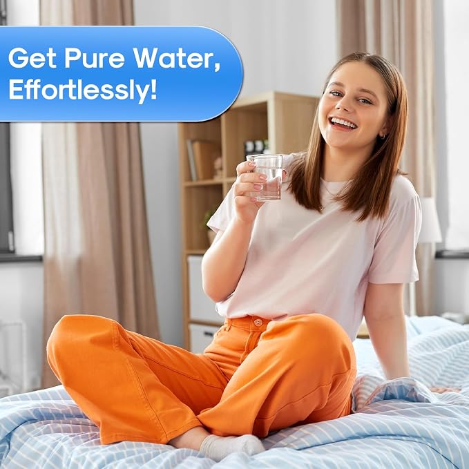 ICEPURE PP and CTO 2-stage Filters Replacement for ICEPURE 6-in-1 Bottleless Water Cooler Ice Maker with 2-Stage Filtration, WiFi, Bullet and Crushed Ice, YD-ZB007, 6 Months