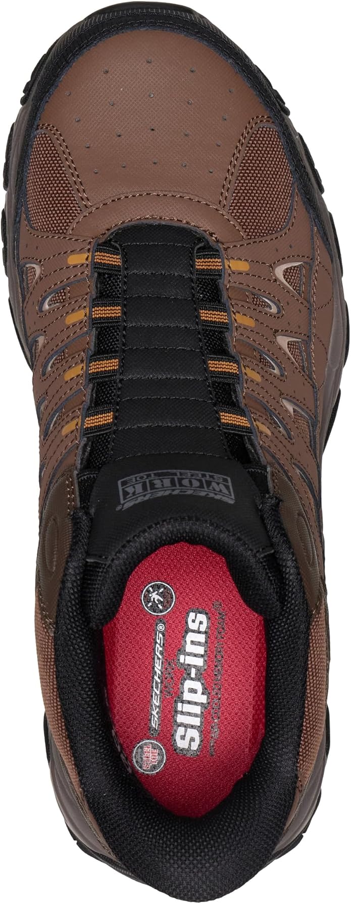 Skechers Men's Venture Sr Hands Free Slip-ins Safety Footwear with Electrical Hazard Protection