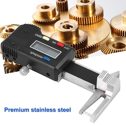 Digital Caliper Thickness, High Precision Measurement Tool, Electronic Ruler Measurement, Digital Display for Accurate Readings, for Home DIY, Industrial Inspection, and Educational Use