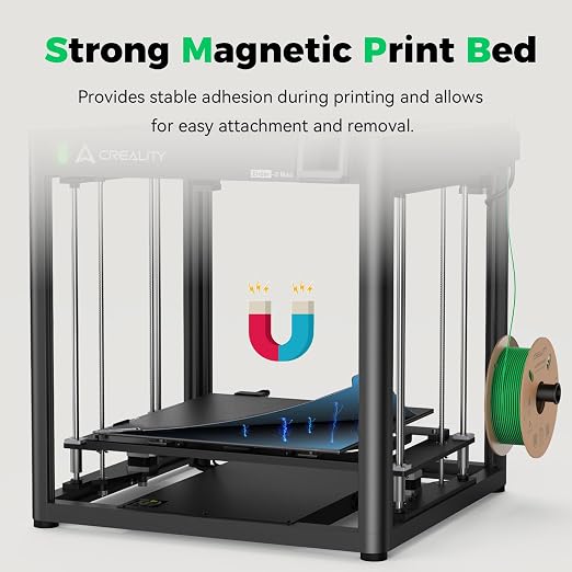 Creality Ender 5 Max Epoxy Resin Build Plate 415×430mm EP Coated Magnetic Steel Bed Plate for Creality Ender 5 Max 3D Printer