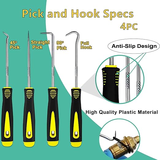 XBVV 1540 Pcs Metric O Ring and 1086 Pcs SAE O Ring Assortment Kit for Automotive Hydraulic Faucet Plumbing Pressure Washer Sealing Repair(2 in1 Kit)