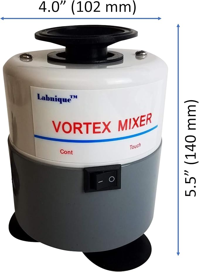 Vortex Mixer with both Touch and Continuous Mode, Heavy Duty Vortex Shaker, 110V