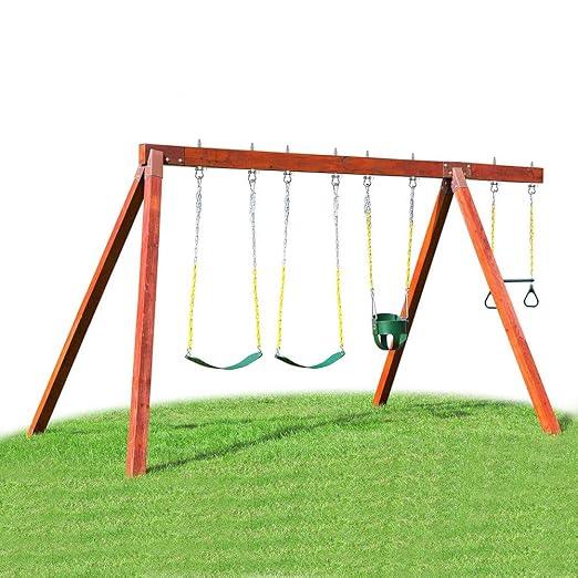 BeneLabel 2Pcs Wood Beam & I-Beam Hanger, Removable and Easy to Connect, Stainless Steel Heavy Duty Swing Hooks, Yoga Hammock Chair Sandbag, Swing Sets Hardware, 7" x M2/5"
