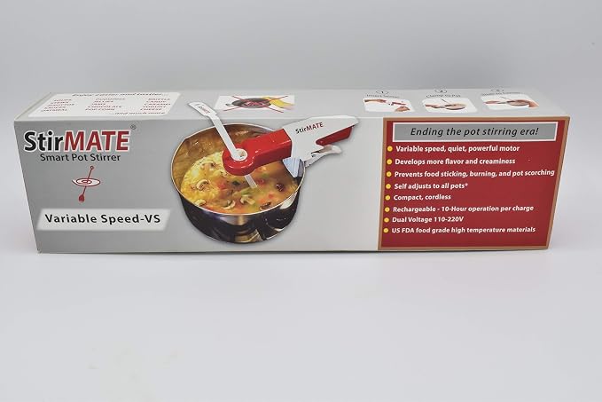 StirMATE Automatic Pot Stirrer + Culinary Thermometer Kit