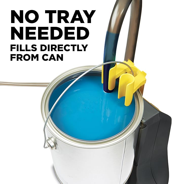 Wagner Spraytech 2461319 PowerFlow EZ Roller, Multi-Room Electric Powered Direct Feed Paint Roller, Great for Large and Multi-Room Painting Projects