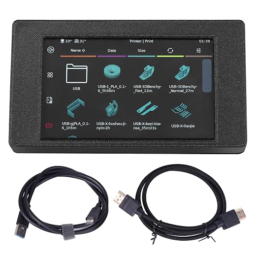 Sovol 5 Inch IPS50 HDMI Capacitive Touch Screen with Klipper Firmware and Desktop Stand for Sovol SV08 Sovol Zero 3D Printer