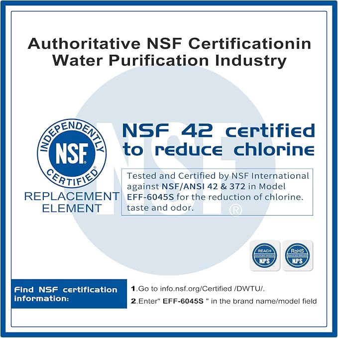Water Filter Replacement for Frigidaire GRFS2853AF, GRMS2773AF, GRFC2353AF, FRSS2623AS, FRSS26L3AF, FRFS2823AS, GRFS2853AD, SEE25NVDDA, GRSC2352AF, GRFG2353AF, 3 Pack