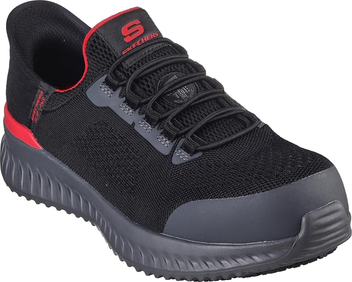 Skechers Men's Hands Free Slip-ins Tilido Fletchit Comp Toe