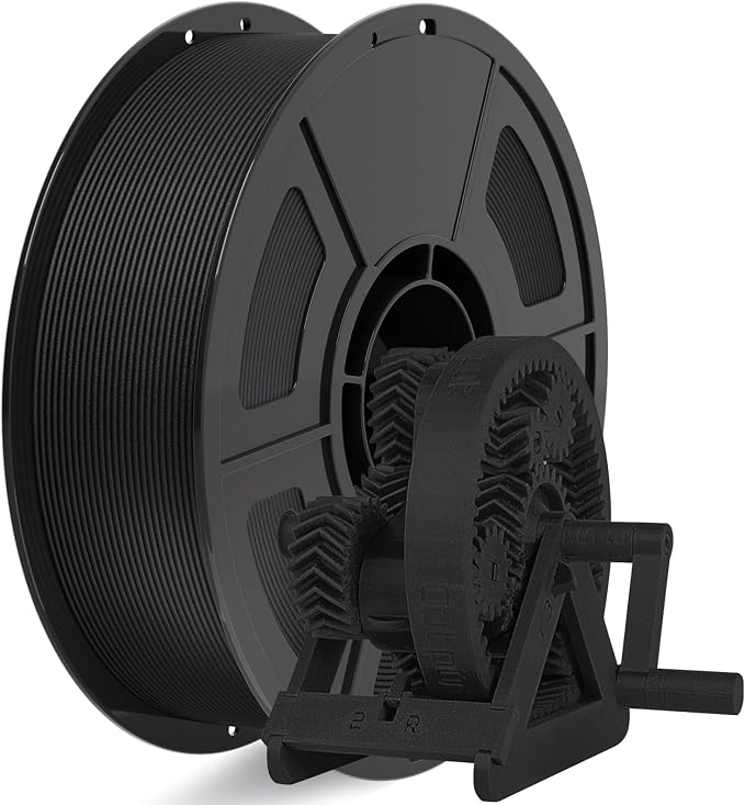 IEMAI Carbon Fiber PETG Filament 1.75mm Matte Black 1KG, PETG-CF 3D Printer Filament with Dimensional Stability & Low Warpage, High Stiffness, Heat Resistant, Easy Print