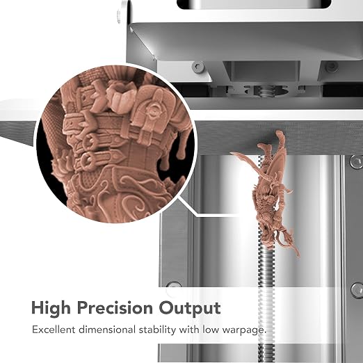 phrozen Aqua Red-Clay 8K 3D Printing Resin, Ultra-High Detail Display Resin for Miniatures, Busts & Models, Optimized for 8K LCD Resin Printers, 405nm, 1KG