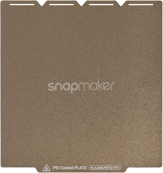 Printing Build Plate for Snapmaker U1 3D Printer (Textured PEI Steel Plate)