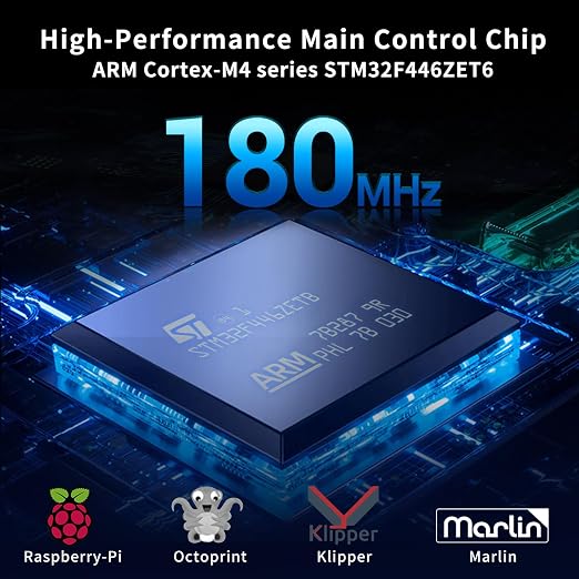 BIGTREETECH Octopus V1.1 Control Board 32Bit Silent Motherboard Support 8 Axis TMC2209 Stepper Motor Driver Compatible BTT Pi V1.2/Pi 2 to Running Klipper/Marlin for Voron 2.4/CoreXY/VZbot 3D Printer