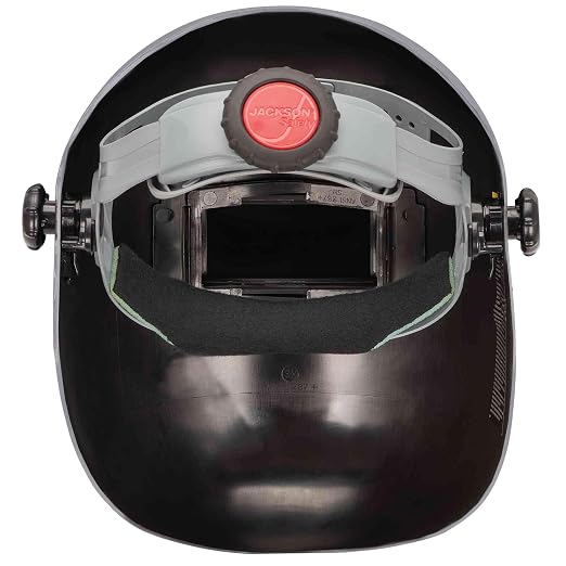 Jackson Safety PL280 Pipeline Welding Helmet - Shade 10 Flip Front Welding Hood - ANSI Z87.1 - Made in USA (Multiple Headgear Styles and Colors)