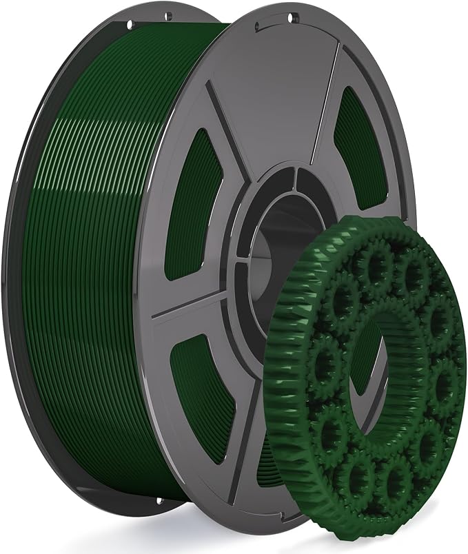 iSANMATE Army Green PETG HF Filament 1.75mm 50-400mm/s Rapid PETG High Speed PETG 3D Printer Filament 1KG High Precision,Strong Toughness,for Bambu Lab 3D Printers,AMS,AMSLite