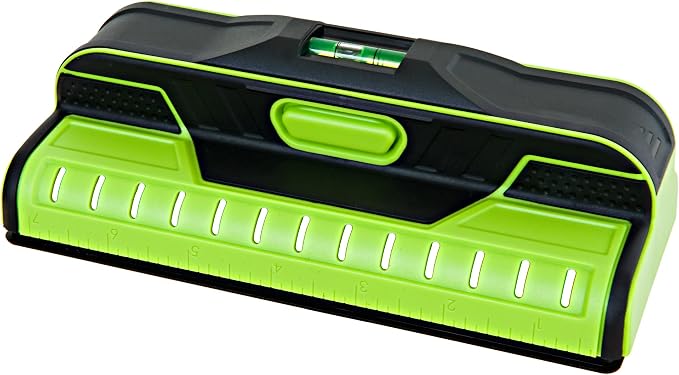 Franklin Sensors ProSensor T13 Stud Finder with 13-Sensors, Wood & Metal Stud Detector/Wall Scanner for Drywall, Built-in Bubble Level, Green