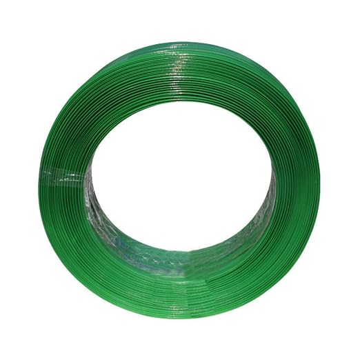 4724ft x 5/8" Green Polyester Strapping Roll of 16" x 6" Core Size，1450lbs Break Strength