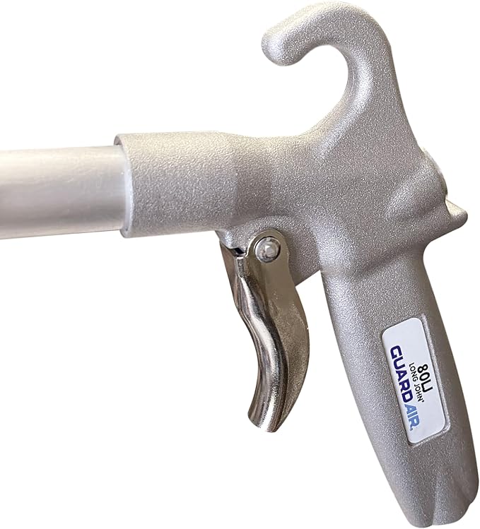 Guardair Whisper Jet with 60-Inch Aluminum Extension and Aluminum Nozzle, for Hard to Reach Areas and Noise Sensitive Environments, 80LJ060AA
