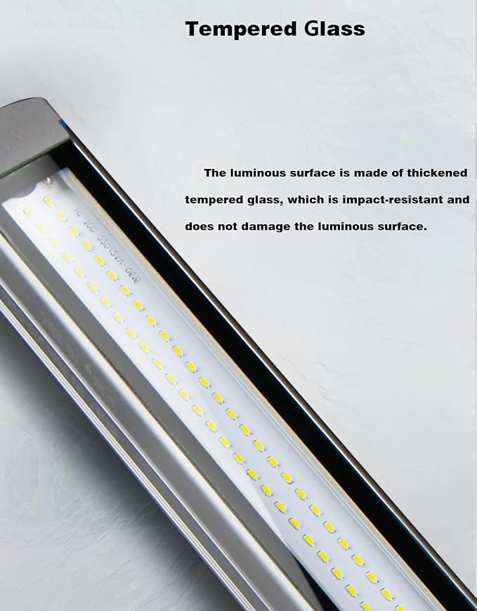 Industrial/Machine LED Tube Light, 10W 110-220V IP67 Explosion Proof, CNC Machine Work Light Internal Lamp White Light(10)