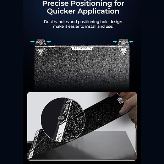 Creality K1 Texture PEI Build Plate Kit, Flexible Spring Steel Platform with Texture PEI Surface and Magnetic Base Sheet Kit for K1, Ender 3 S1/Pro, Ender 3 V3 SE, Ender 5 S1 3D Printer 235x235mm
