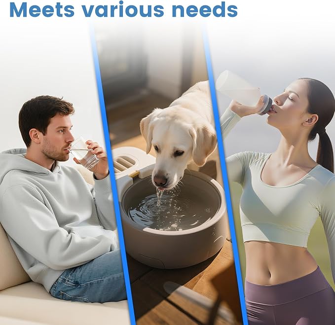 Replacement Water Filter Compatible with Alexapure Pro Filtration System | Reduces chlorine, etc，Water Filter for 2387 Pro Emergency Preparedness,Last Up to 5000 Gallons,NSF Certified
