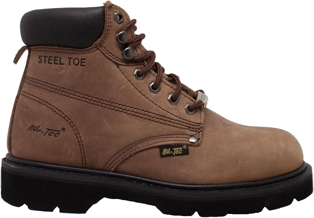 AdTec 1982 6" Steel Toe Work Boot