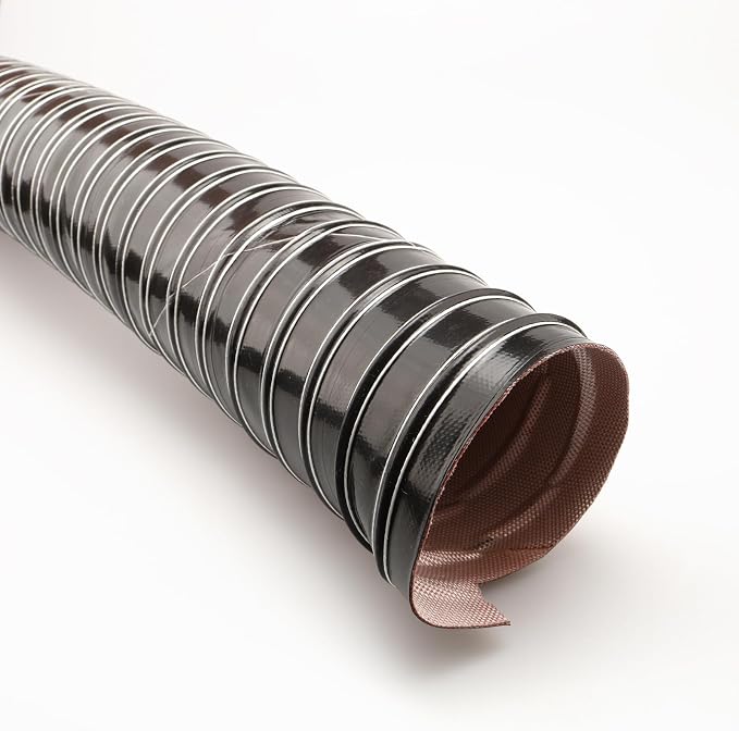 AC PERFORMANCE 3.5" ID Automotive Silicone Flexible Brake Cooling Air Ducting Induction Intake Pipe Hose, Length 1 Meter (3.3 Feet), Black