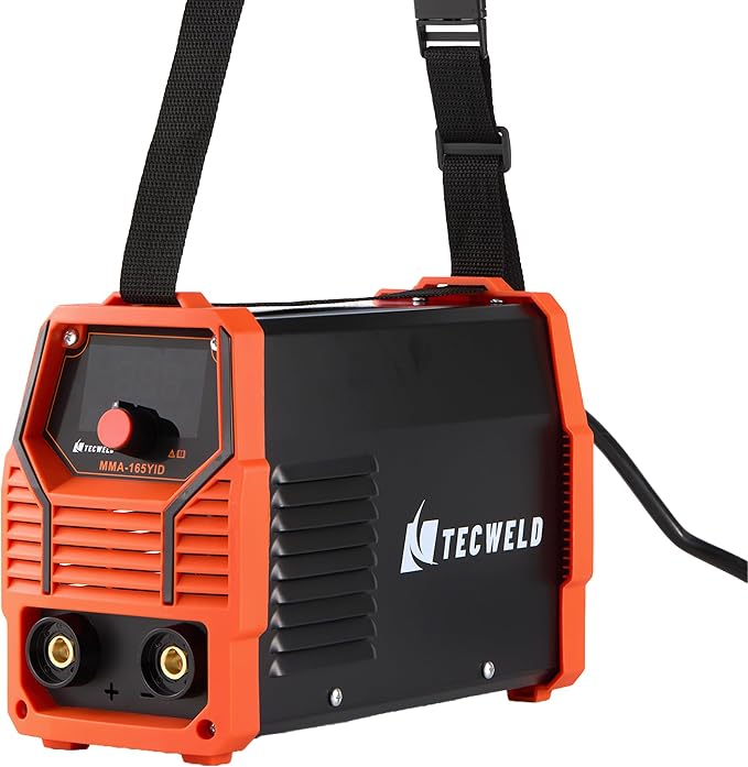 165Amp 110V/220V Stick Welder, Super MINI Portable Welding Machine, IGBT Inverter LED Screen Welder Machine 110V/220V with Hot Start Arc Force Anti-Stick VRD LIFT-TIG MMA Machine