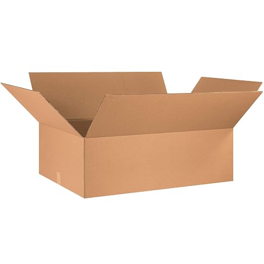 AVIDITI 36x24x12 Corrugated Boxes, Large, 36L x 24W x 12H, Pack of 10 | Shipping, Packaging, Moving, Storage Box for Home or Business, Strong Wholesale Bulk Boxes
