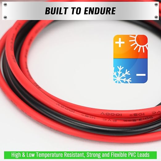 SWANLAKE 11-Piece Multimeter Test Leads Set, CAT III 1000V 20A Multimeter Probes with Alligator Clips, Needle Probe, Banana Plug to Hook Clip, Soft PVC Volt Meter Lead