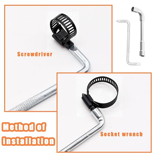 Black Hose Clamp Assortment 202PCS 304 Stainless Steel Hose Clamp Kit 1/4"–2"(6-51mm) Worm Gear Hose Clamps Small Hose Clamps for Automotive Radiator Pipe,Plumbing,Fuel Line