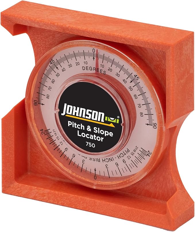Johnson Level & Tool 750 Pitch & Slope Locator, Orange, 1 Locator