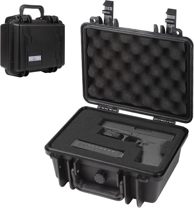 Durabox All Weather Hard Case 10 x 9 x 5” - TSA Approved Hard Shell Travel Case with Customizable Foam for Cameras, Lenses, Electronics and Other Gear