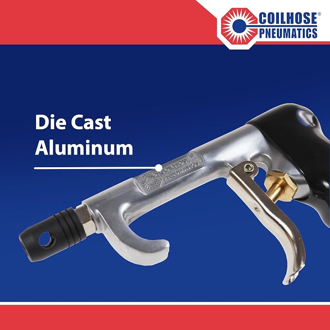 Coilhose Pneumatics 700-SR 700 Series Blow Gun with Safety Rubber Tip