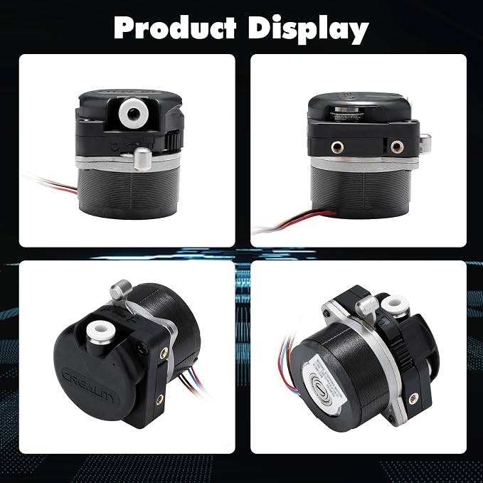 Creality K1 Max/K1C/K1 SE/K1 Upgrade Direct Drive Extruder, Comes with 40N Stepper Motor, Dual Gear Smooth Feeding Extrusion Kit, Support 1.75mm Filament for 3D Printers Ender 3 V3, Ender 3 V3 Plus