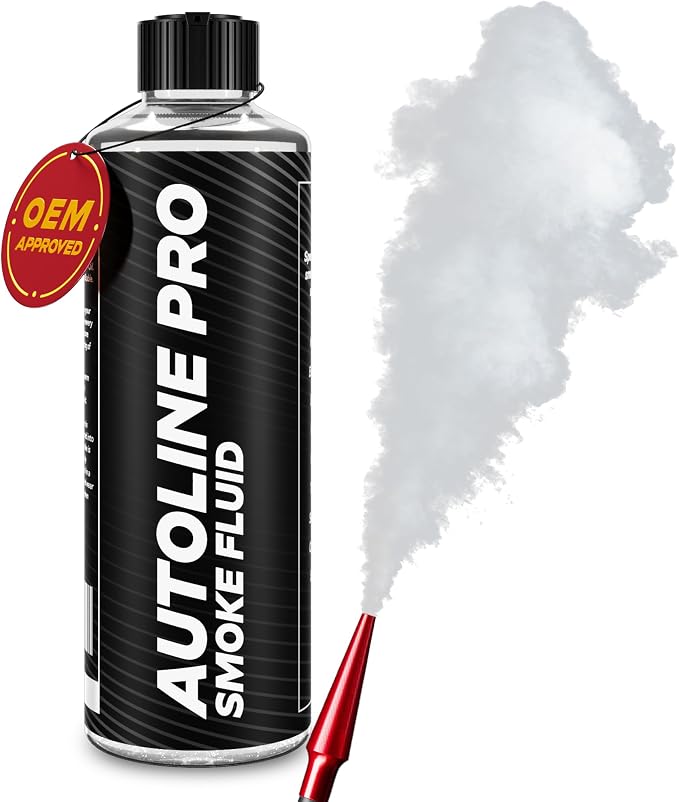 AutoLine Pro Automotive EVAP Smoke Machine Model 01 Built-in Air Compressor for EVAP, Vacuum, and More Leak Testing Diagnostic Vacuum Leak Detection Tester