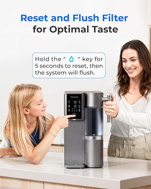 Waterdrop A2RFG Filter, Replacement for A2G RO System, 12-Month Lifetime | Mineral Filter, Enhanced Filtration, Long Filter Lifespan, Easy and Quick Filter Replacement