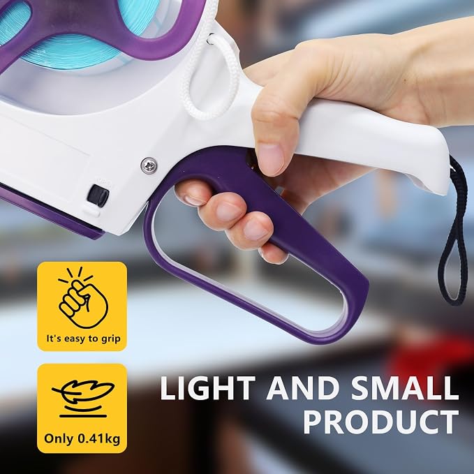 ZONEPACK Manual Label Applicator Round Bottle Labeling Machine Hand-held Square Round Labeller Flat Curved Surface Label Dispenser