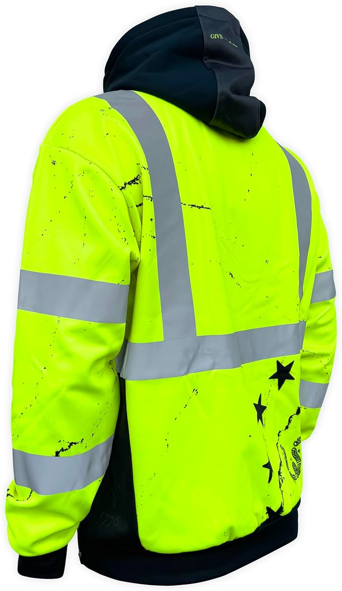 SafetyShirtz SS360 ANSI Class 3 Type R Graphic Hoodie