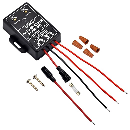 AC 100-240V 2A Dual Output Alternating Flasher Module