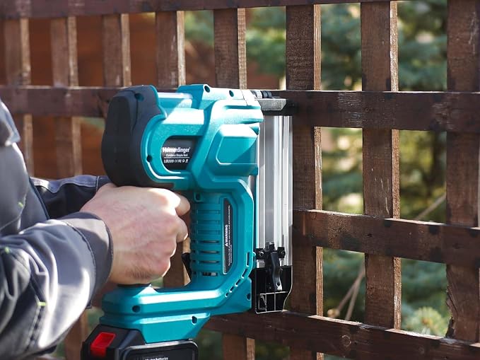 2-in-1 Brad Nailer & Stapler for Makita 18V Battery, 18GA Cordless Nail Gun | 2 Inch Nail Gun Staple Gun for Woodworking,Upholstery