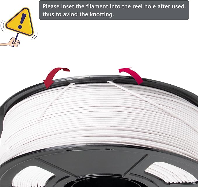 iSANMATE ASA-GF 3D Printer Filament, 10% Glass Fiber Reinforced, Superior Weather & UV Resistance, High Strength & Thermal Stability for Outdoor & High-Impact Applications (1kg, White)