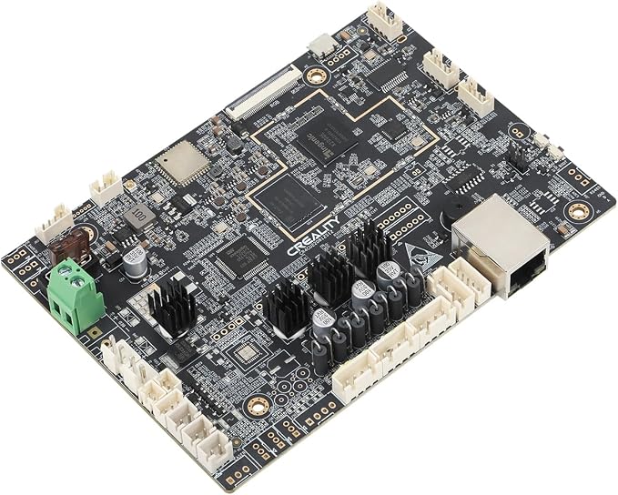 Original K1 Max Mainboard Silent Upgraded Motherboard with TMC2209 Driver Compatible with Creality K1 Max 3D Printer Replacement CR4CU220812S12 32bits TMC2209 X2000E