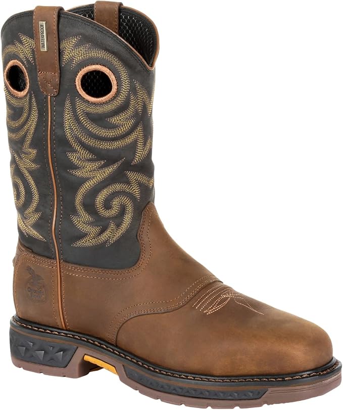Georgia Boot Women's Carbo-Tec LT Alloy Toe Waterproof Pull-On Boots