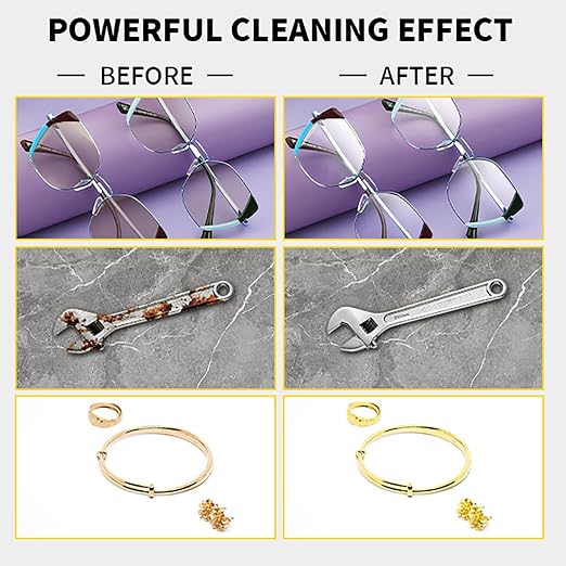 Commercial Ultrasonic Cleaner,15L with Knob, Heater Timer 6 Transducers 450W+360W 40kHz for Carburetor Bike Chain Brass Instrument Jewelry Denture Professional